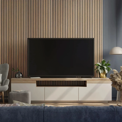Flexibel einsetzbare Akustikpaneele – 270 × 110 cm