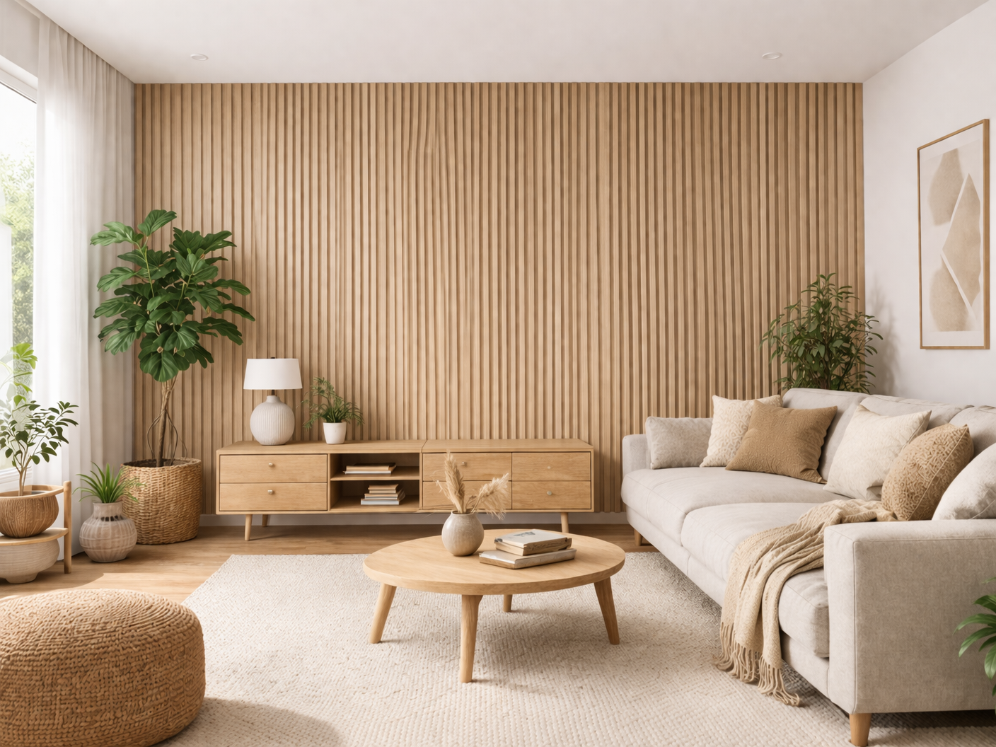 Flexibel einsetzbare Akustikpaneele – 270 × 110 cm