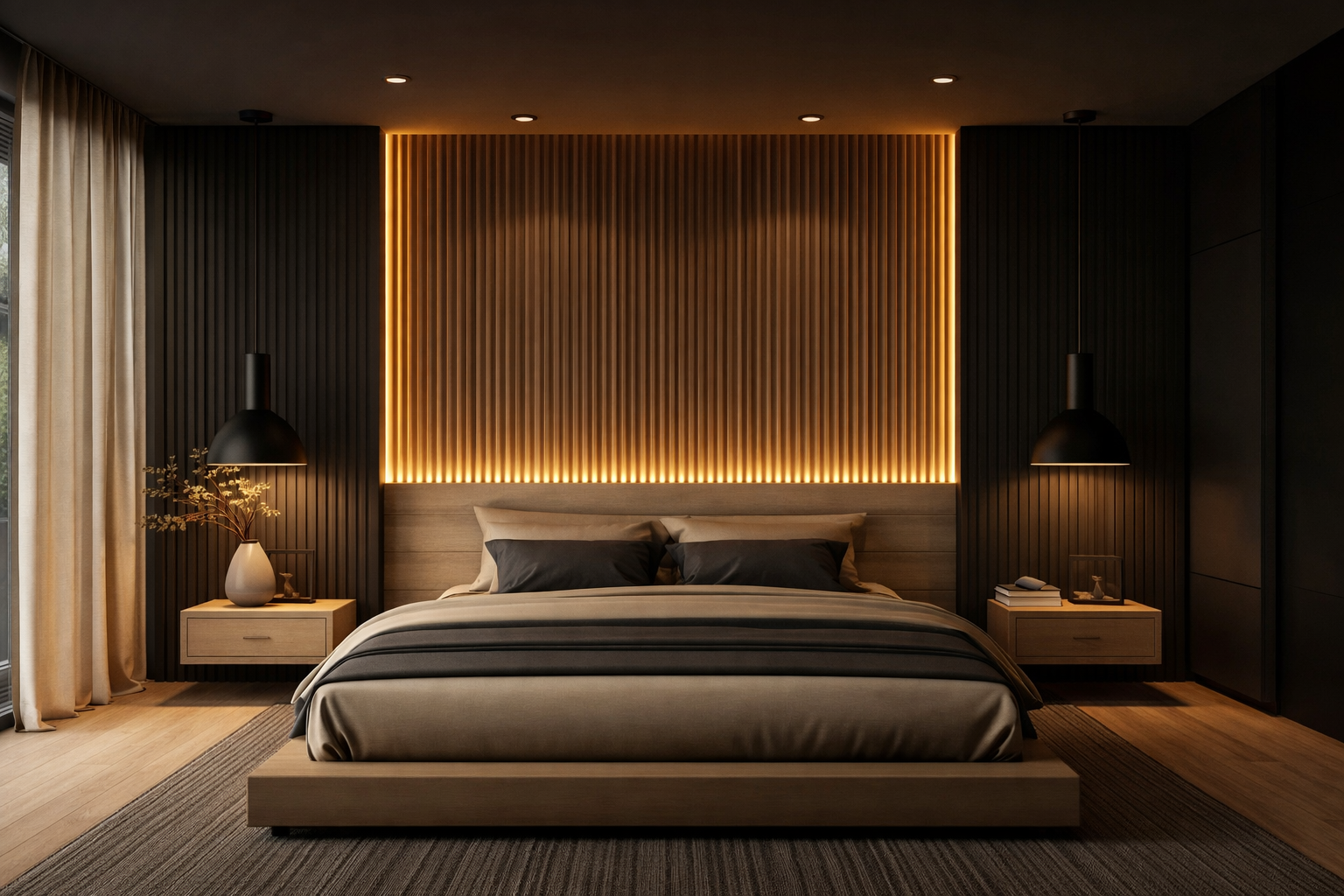 Flexibel einsetzbare Akustikpaneele – 270 × 110 cm